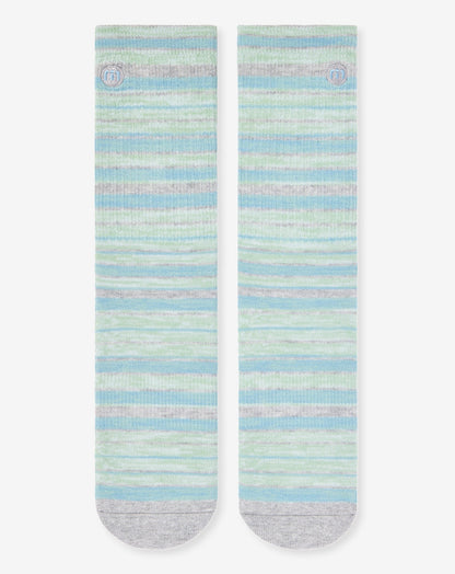 TravisMathew | River Picnic Crew Sock - Heather Light Grey