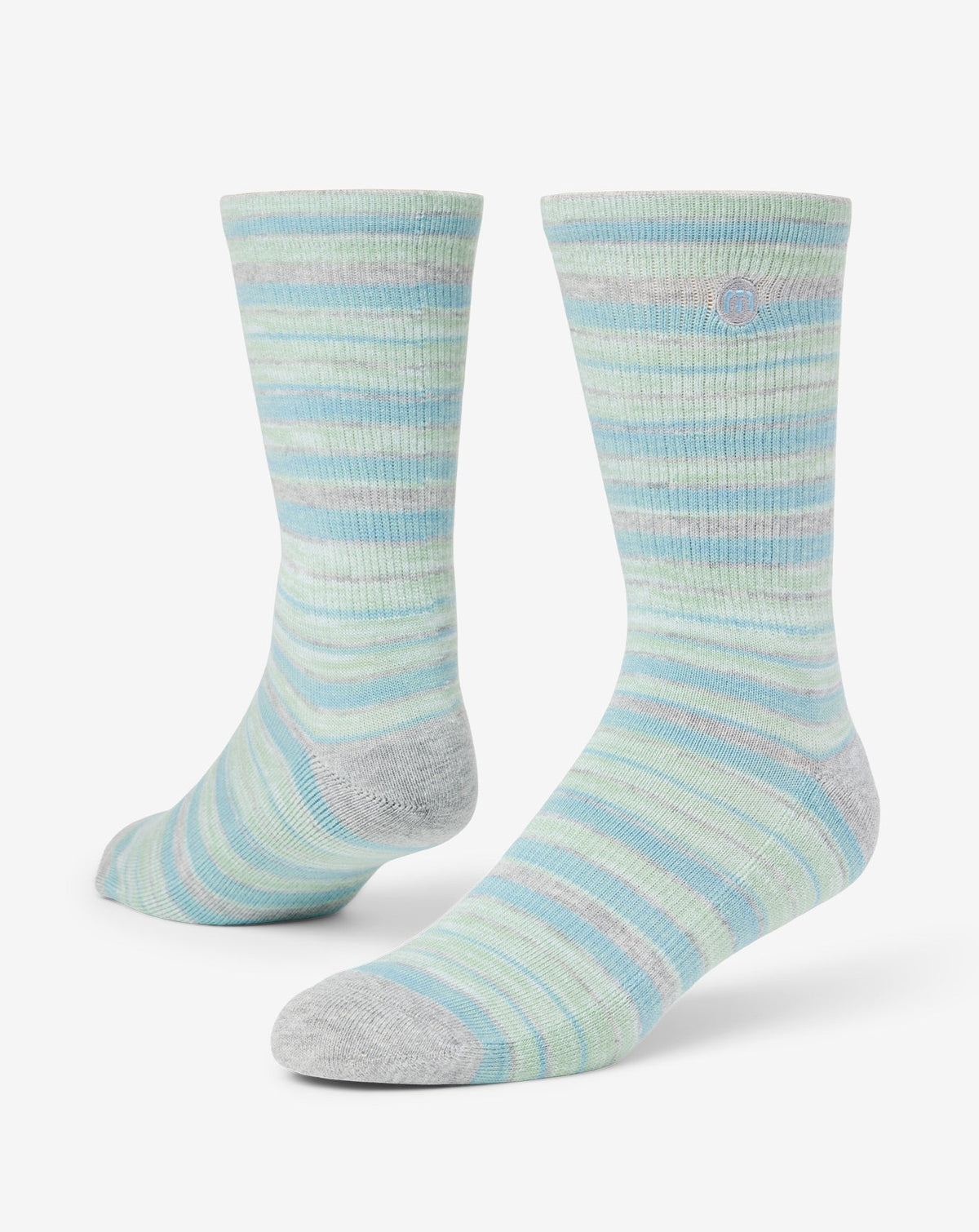 TravisMathew | River Picnic Crew Sock - Heather Light Grey