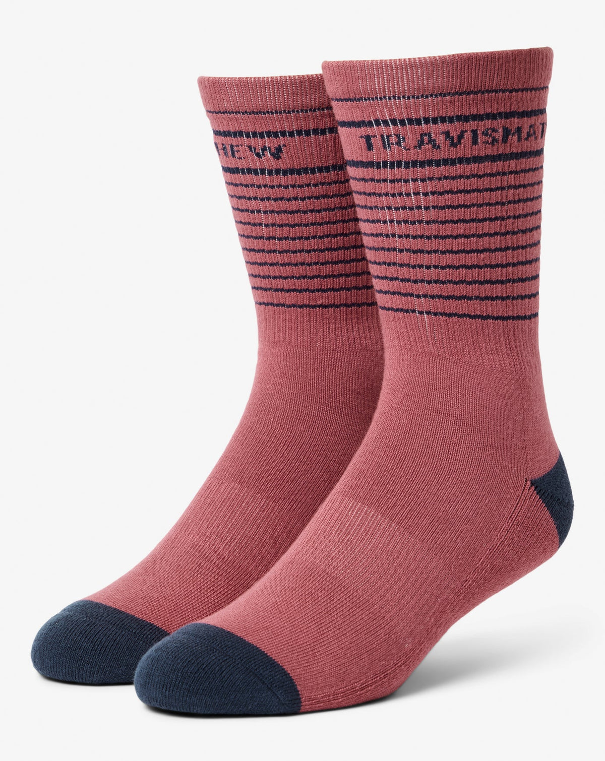 TravisMathew | Overall Mood Crew Sock - Rose Wine
