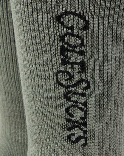 TravisMathew | Golf Sucks Crew Sock - Dark Olive