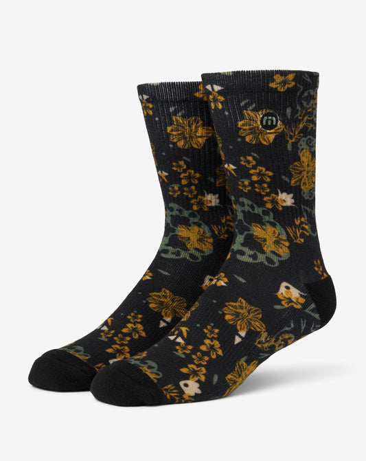 TravisMathew | Tapas Bar Crew Sock - Black