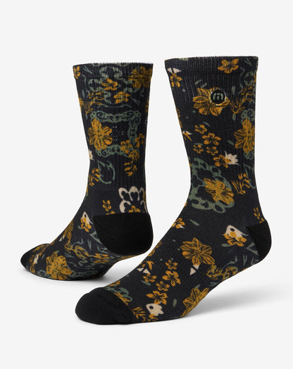 TravisMathew | Tapas Bar Crew Sock - Black