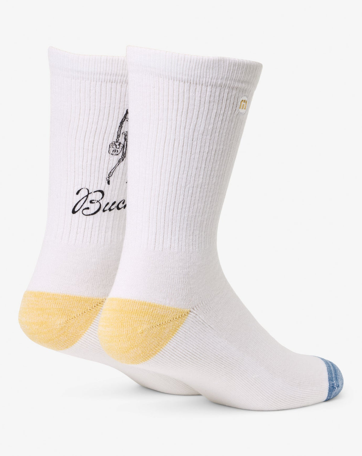 TravisMathew | Lost Buckets Crew Sock - White