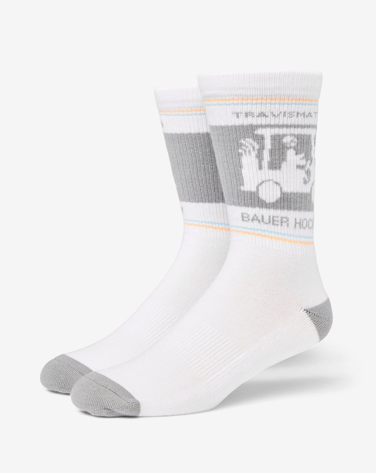 TravisMathew | No Goalie Crew Sock - White