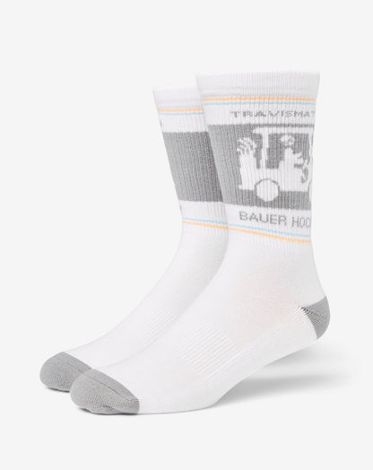 TravisMathew | No Goalie Crew Sock - White