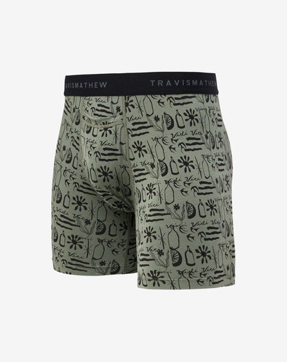 TravisMathew | Cabana Boxer - Dark Olive