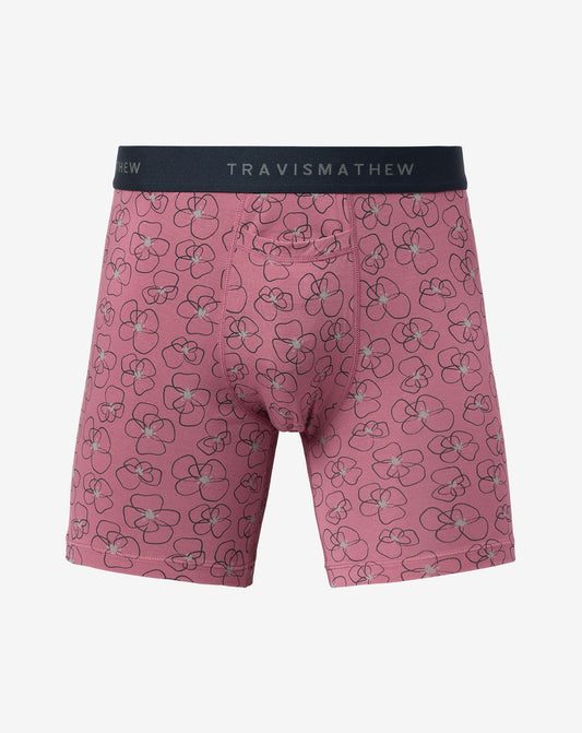 TravisMathew | Whiskey Lounge Boxer - Rose Wine