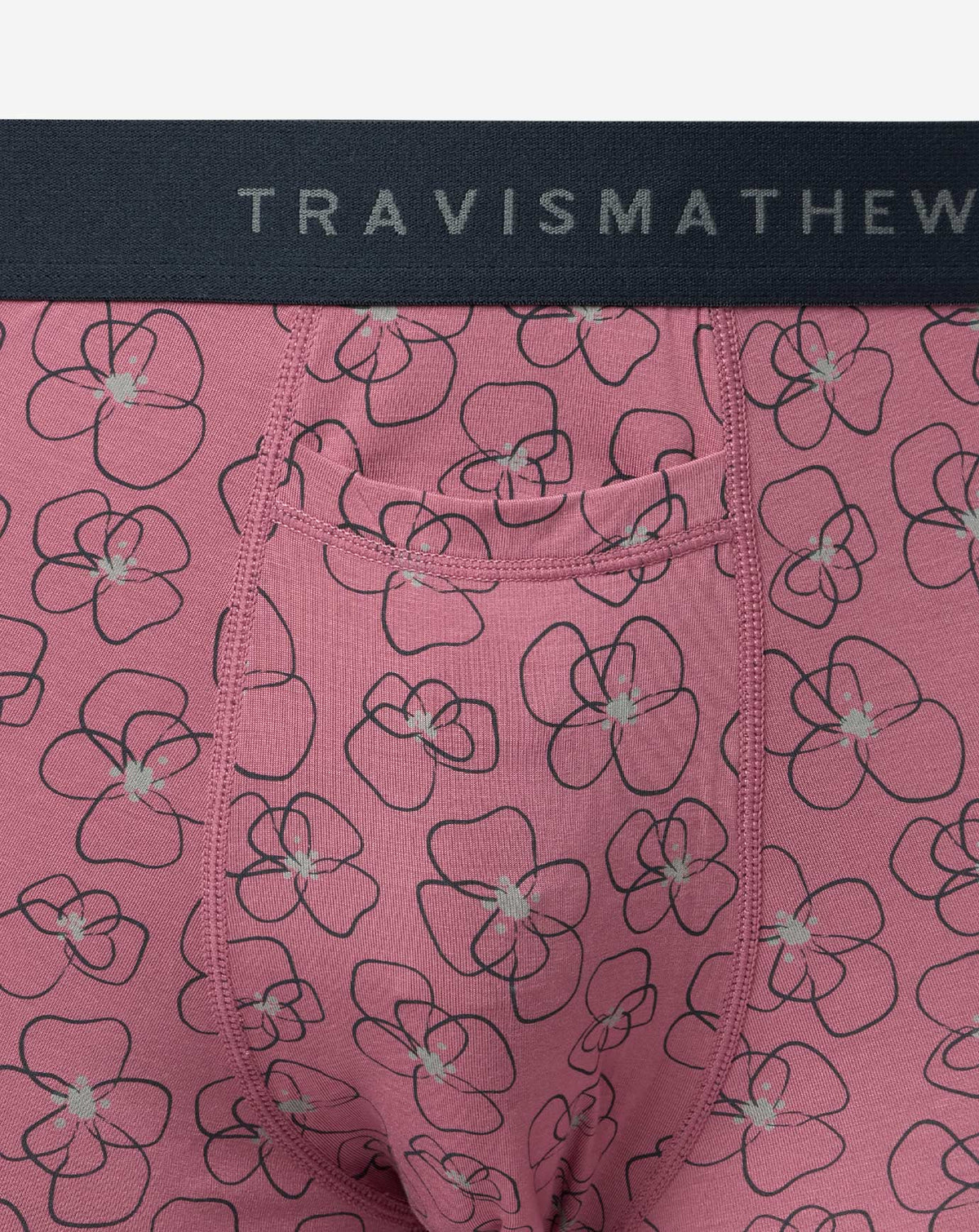 TravisMathew | Whiskey Lounge Boxer - Rose Wine