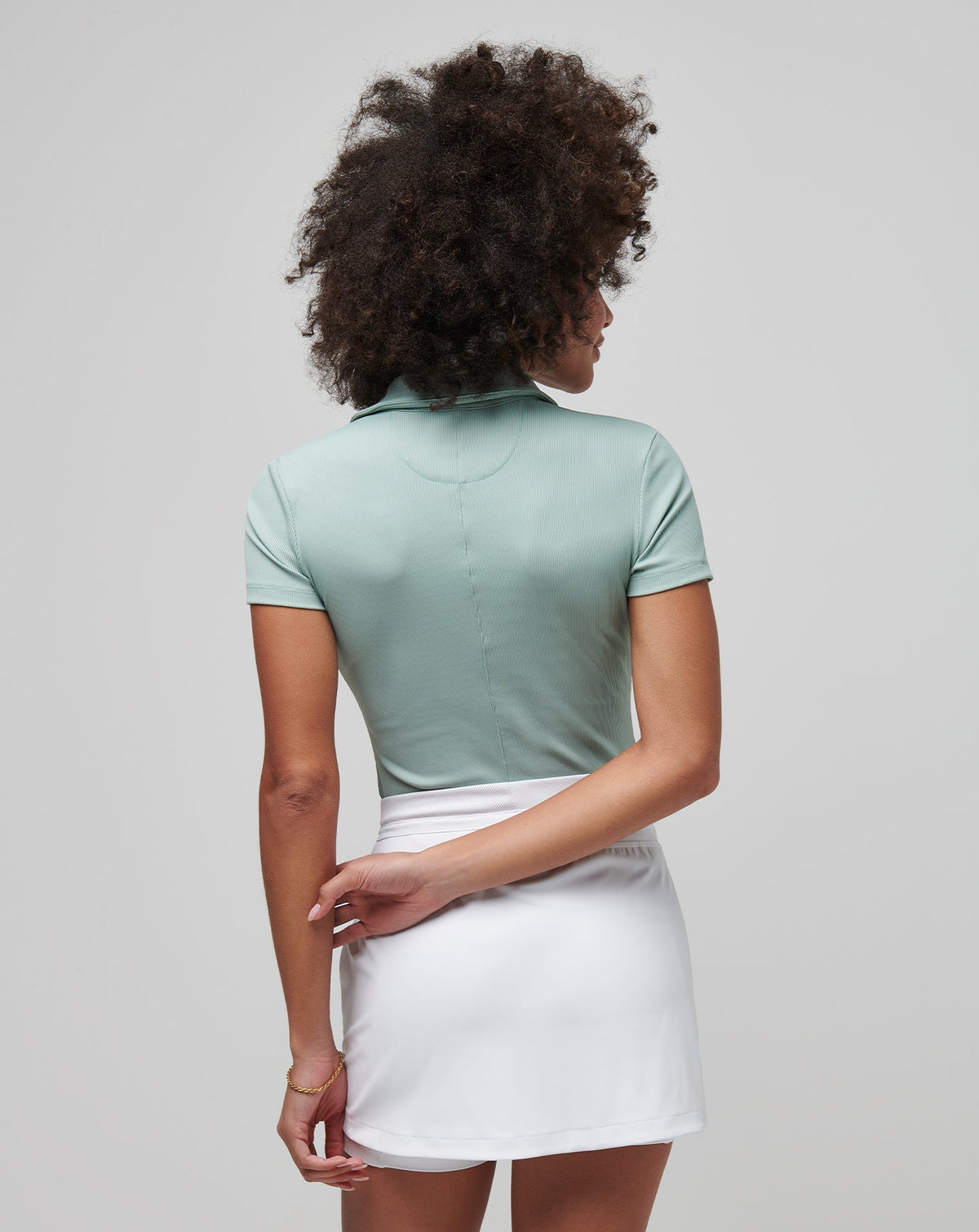 TravisMathew | Moveknit Vneck Polo - Jade