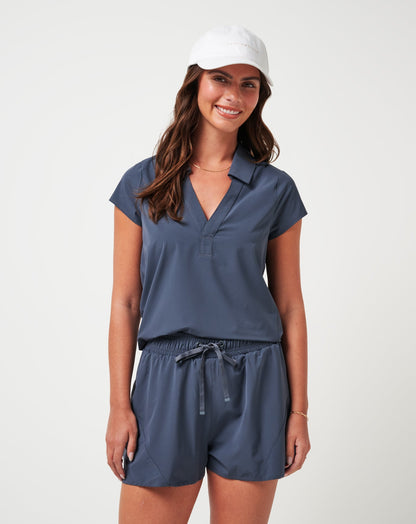 TravisMathew | Shifting Sands Polo - Ombre Blue