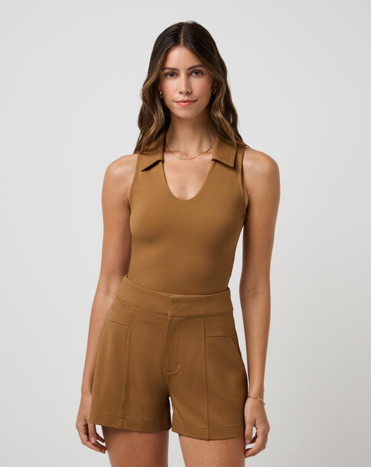 TravisMathew | Friday Ponte Polo - Chestnut