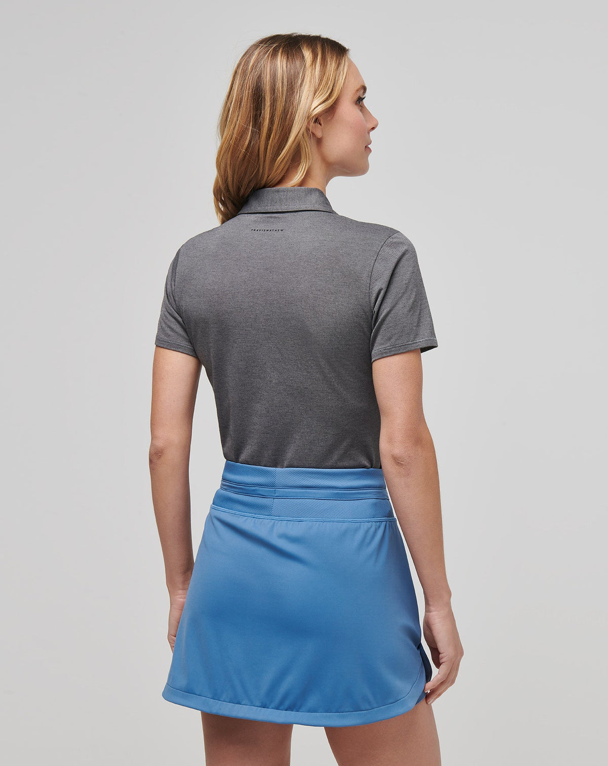 TravisMathew | Featherweight Active Polo - Heather Black