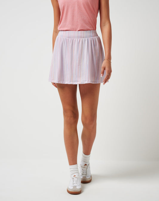 TravisMathew | Featherweight Printed Skort - Foxglove Multi