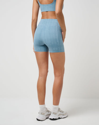 TravisMathew | Moveknit Bonded Short - Smoke Blue Multi