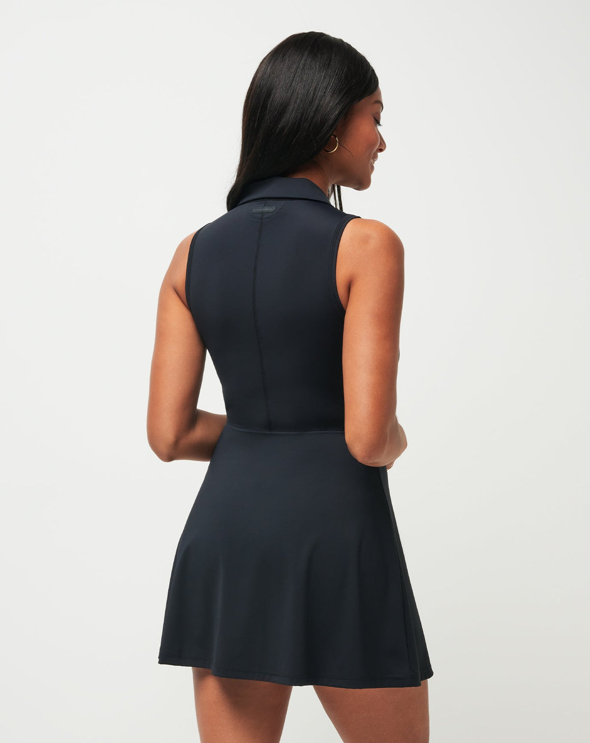 TravisMathew | Moveknit Sleeveless Polo Dress - Black