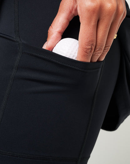 TravisMathew | Moveknit Sleeveless Polo Dress - Black