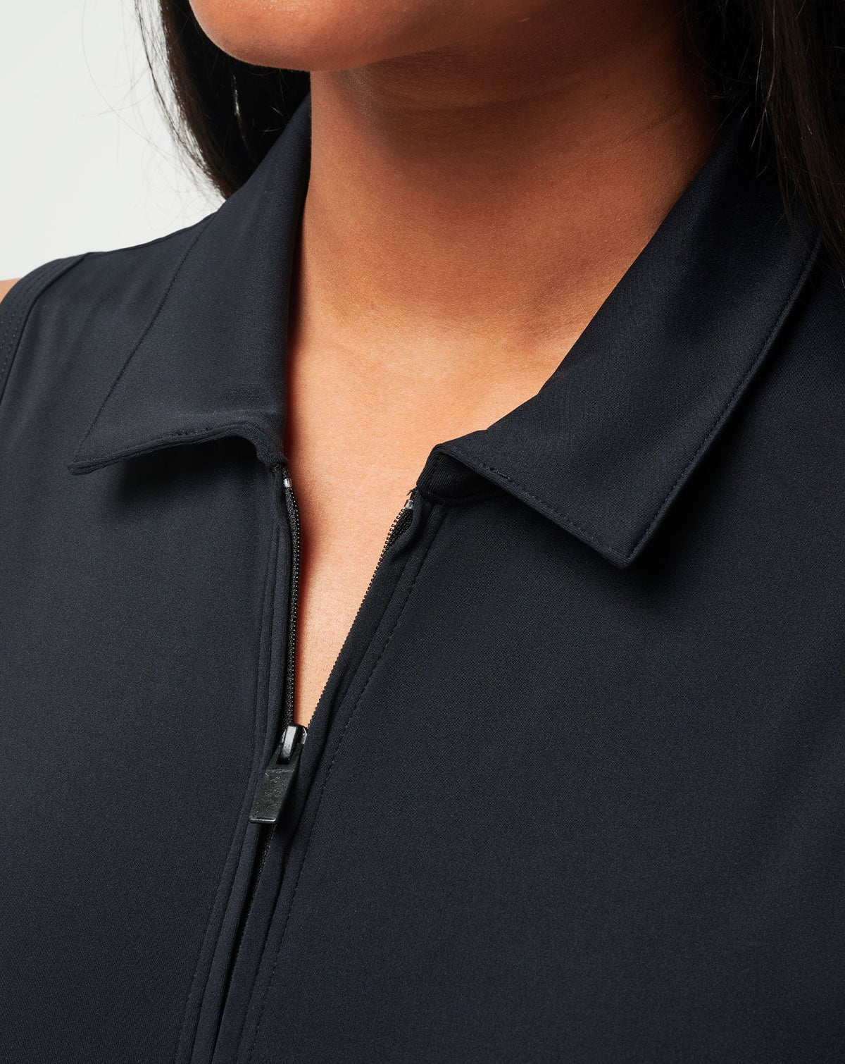 TravisMathew | Moveknit Sleeveless Polo Dress - Black
