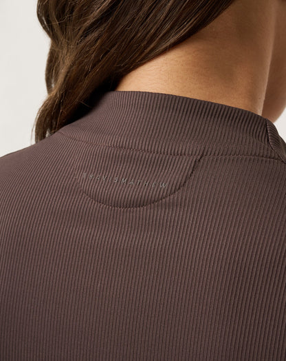 TravisMathew | Limitless Moveknit Short Sleeve Top - Coffee Grounds