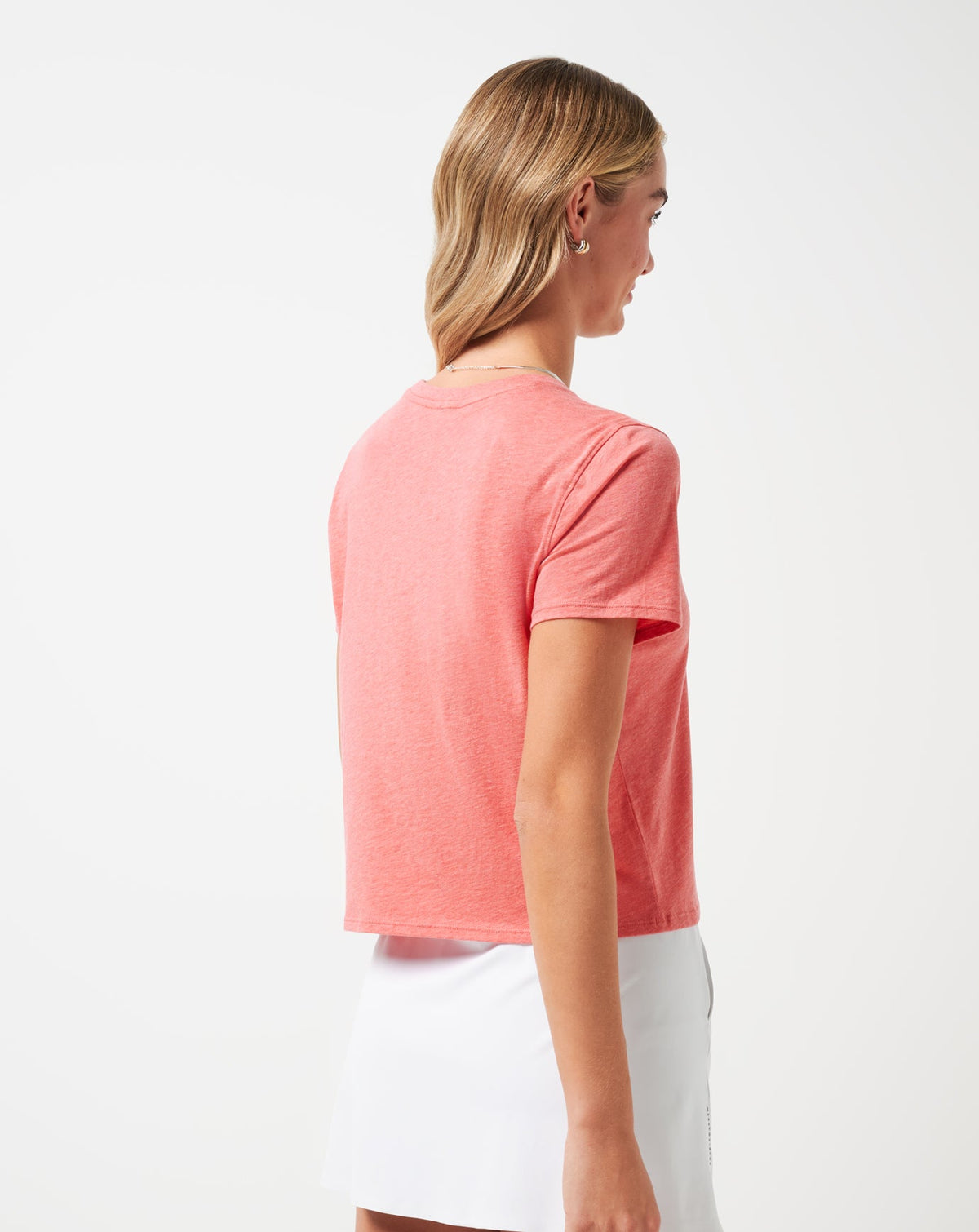 TravisMathew | Ten For Ten Graphic Tee - Heather Porcelain Rose