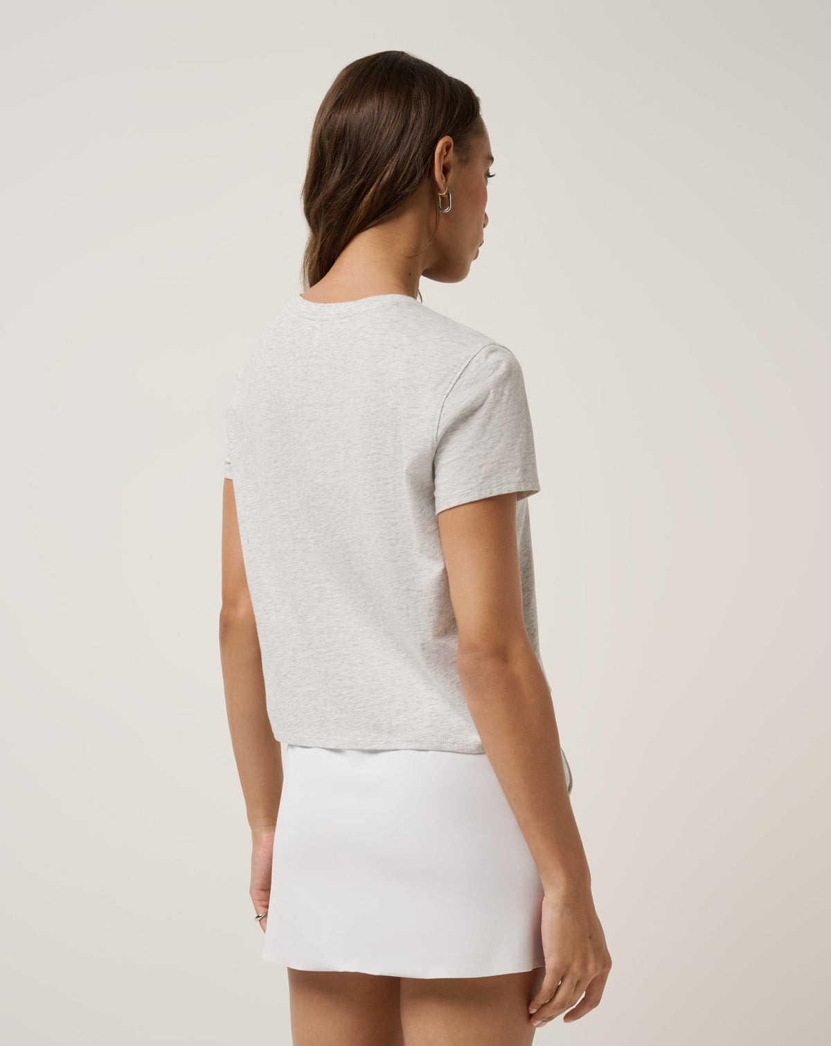 TravisMathew | Ten For Ten Graphic Tee - Heather Light Grey