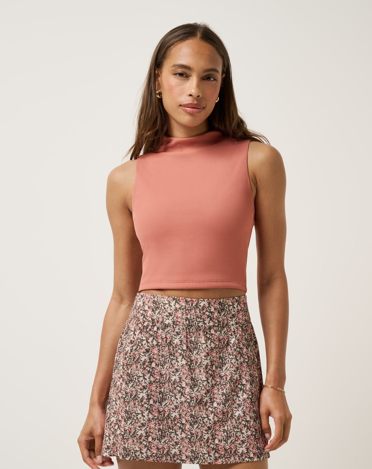 TravisMathew | Limitless Moveknit Sleeveless Top - Brick Dust