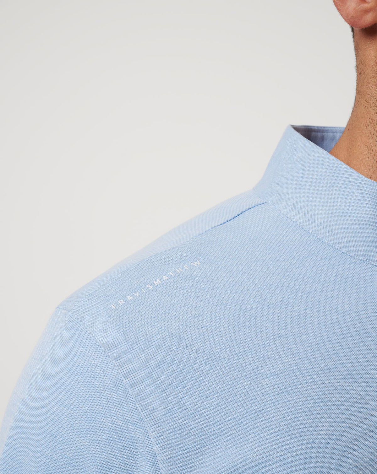 TravisMathew | Philadelphia Phillies Time To Tailgate Quarter Zip - Heather Blue
