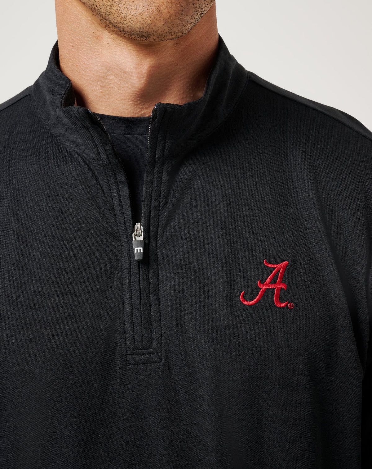 TravisMathew | Alabama Time To Tailgate Quarter Zip - Black