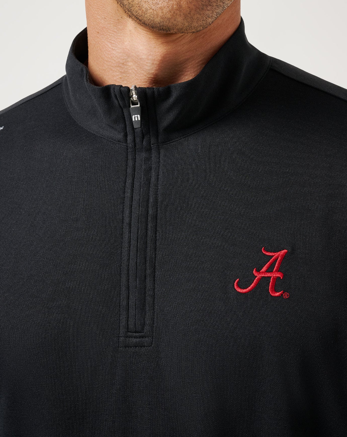 TravisMathew | Alabama Time To Tailgate Quarter Zip - Black