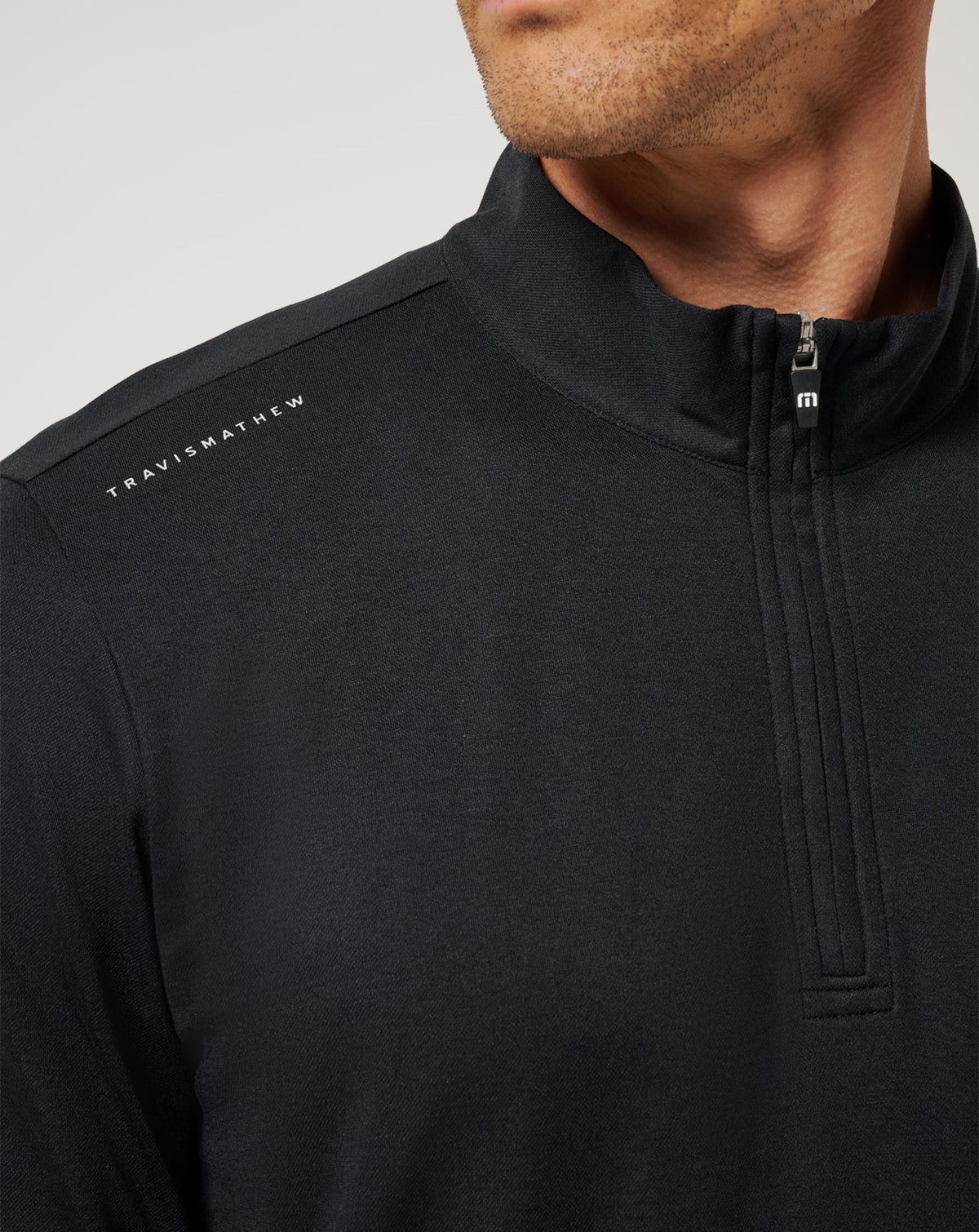 TravisMathew | Alabama Time To Tailgate Quarter Zip - Black