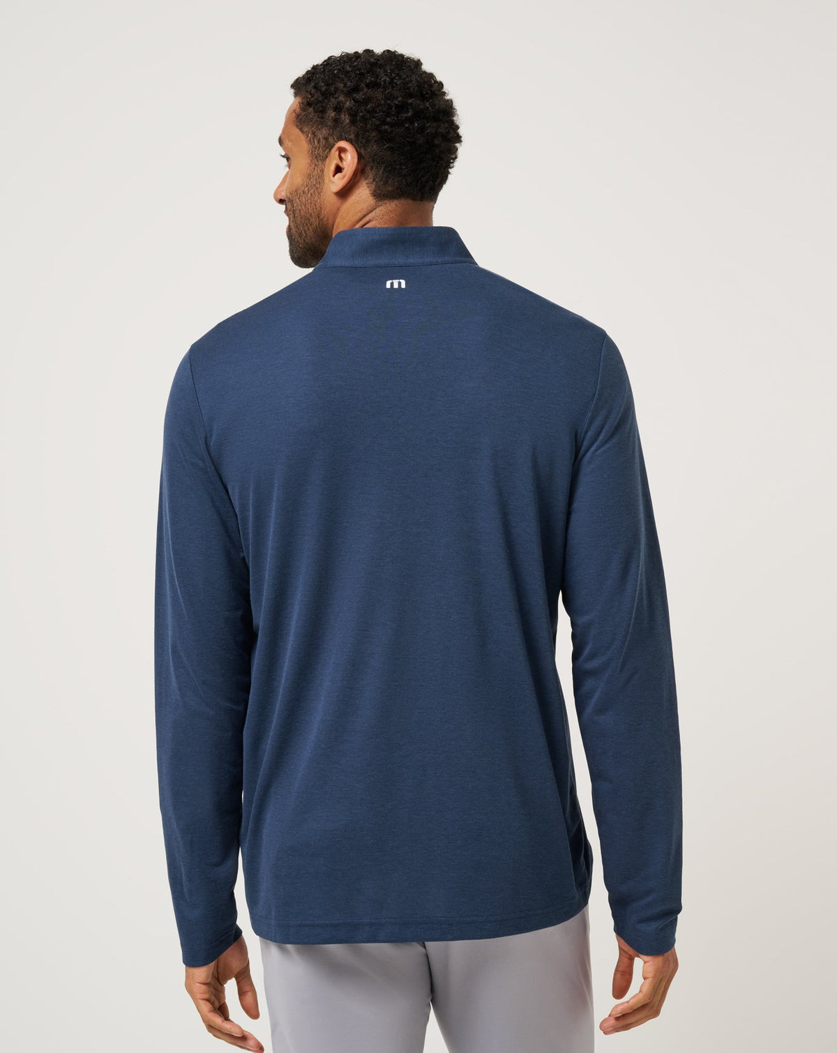 TravisMathew | Auburn Time To Tailgate Quarter Zip - Navy