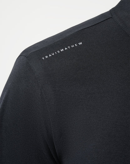 TravisMathew | Arkansas Time To Tailgate Quarter Zip - Black