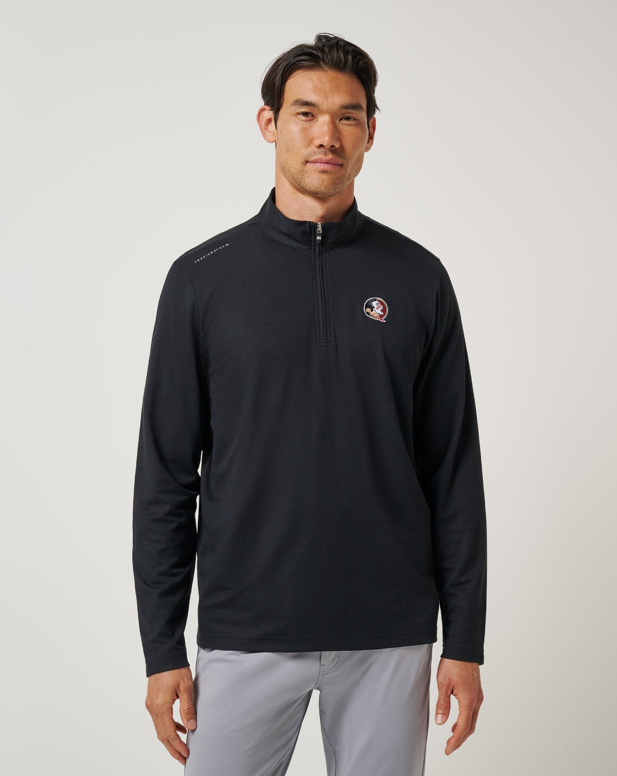 TravisMathew | FSU Time To Tailgate Quarter Zip - Black