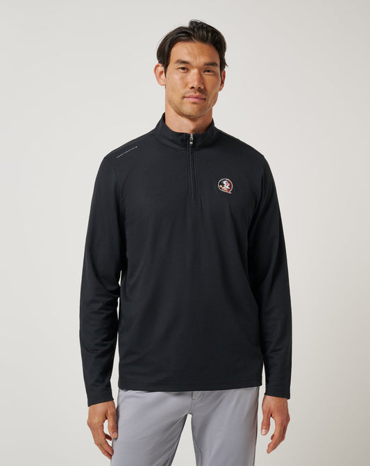 TravisMathew | FSU Time To Tailgate Quarter Zip - Black