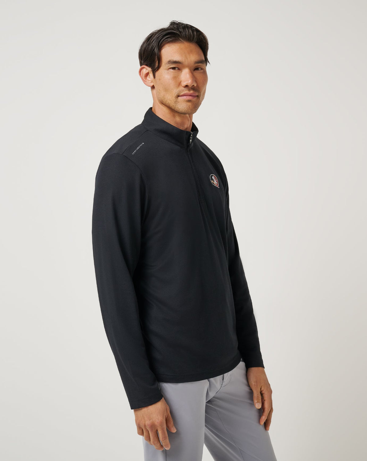 TravisMathew | FSU Time To Tailgate Quarter Zip - Black
