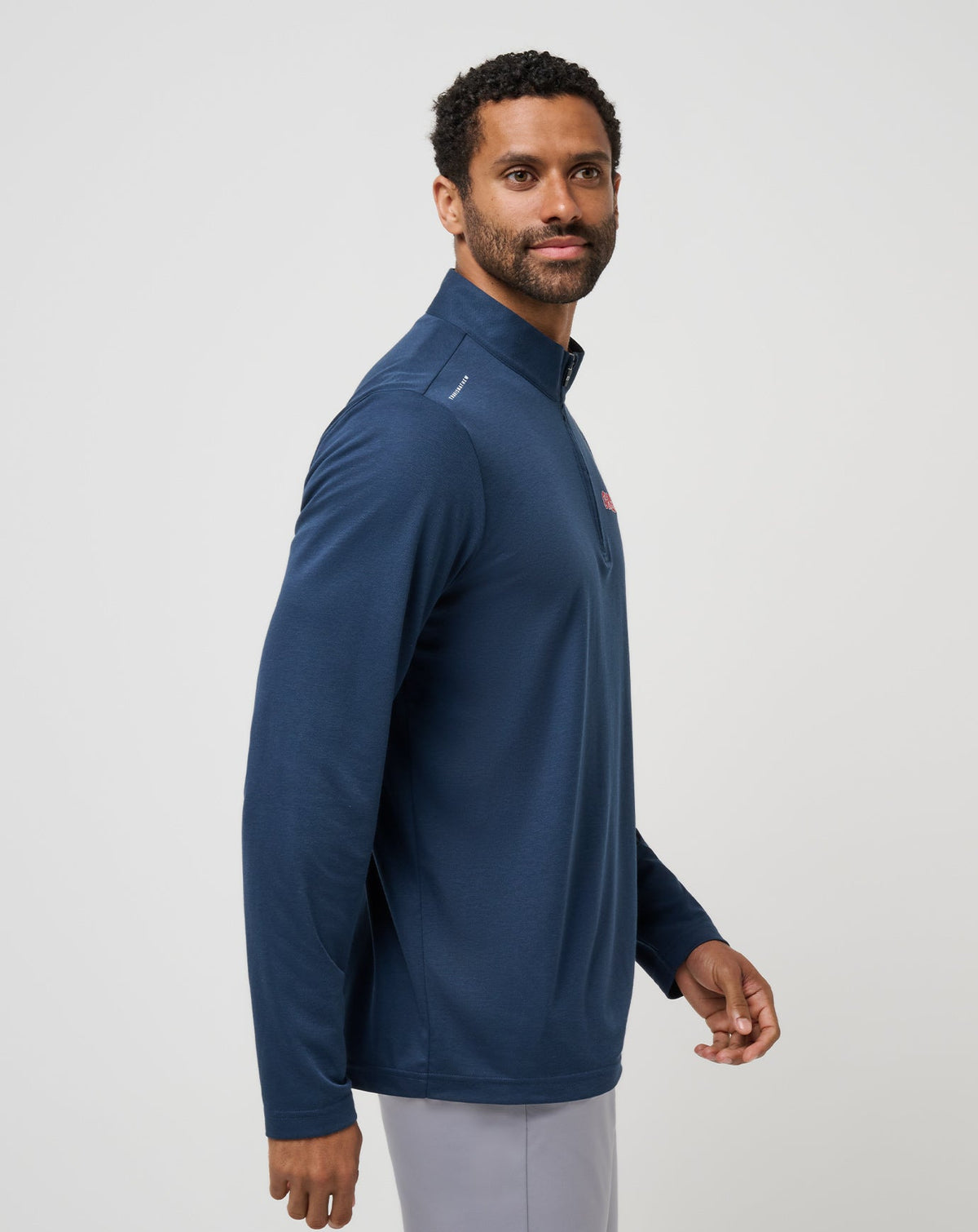 TravisMathew | Mississippi Time To Tailgate Quarter Zip - Navy