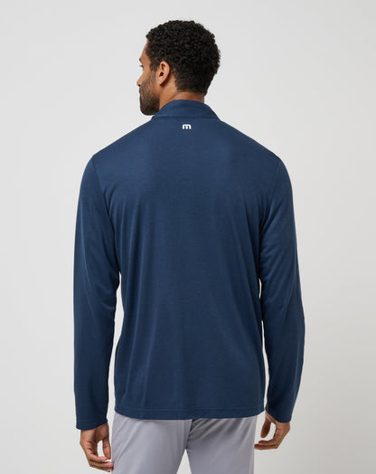 TravisMathew | Mississippi Time To Tailgate Quarter Zip - Navy