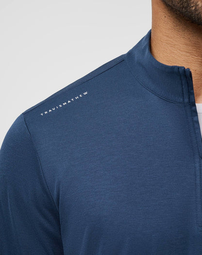 TravisMathew | Mississippi Time To Tailgate Quarter Zip - Navy