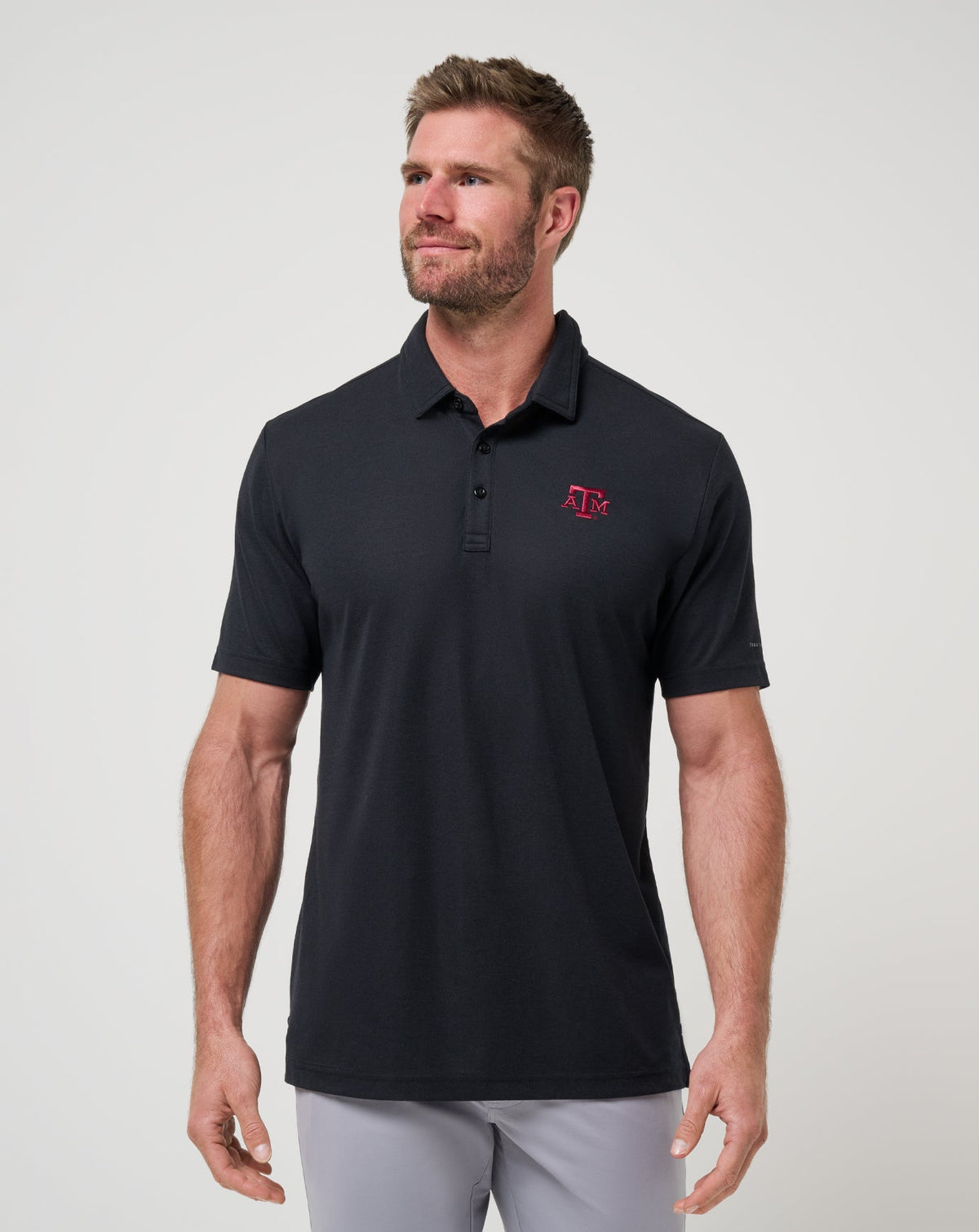 TravisMathew | Texas A&M School Pride Polo - Black