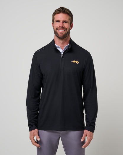 TravisMathew | LSU Time To Tailgate Quarter Zip - Black