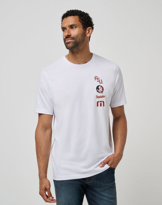 TravisMathew | FSU Playoffs 2.0 Tee - White