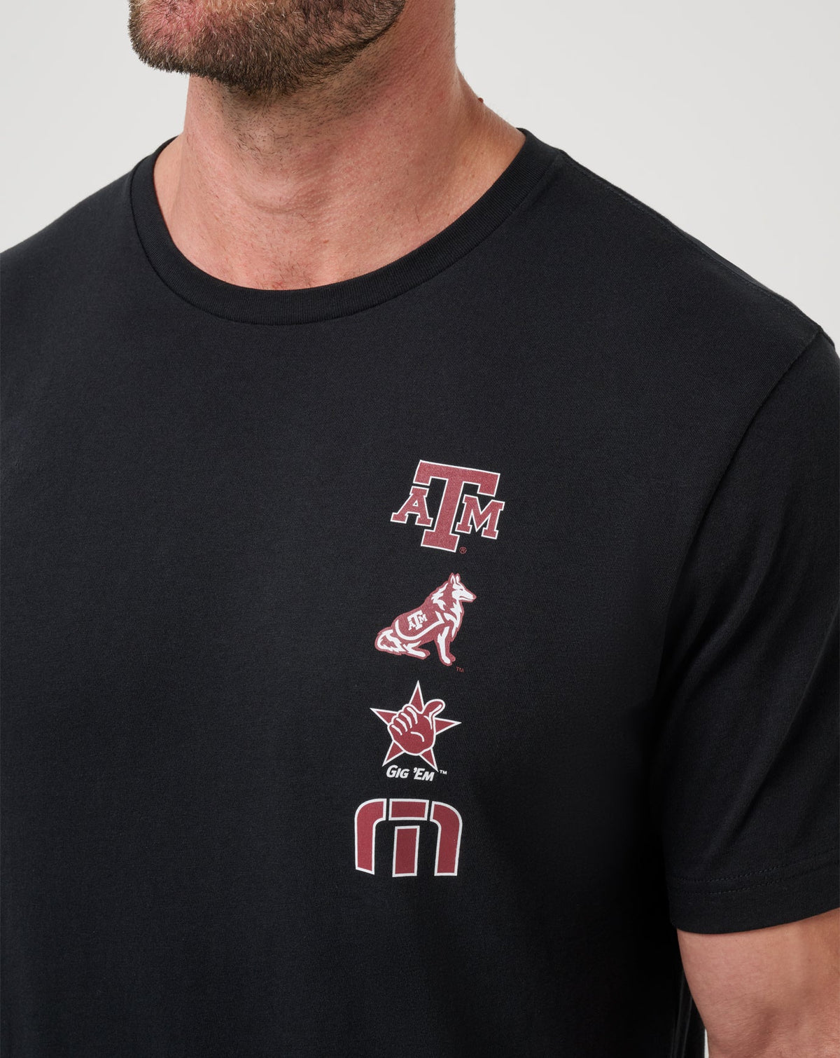 TravisMathew | Texas A&M Playoffs 2.0 Tee - Black
