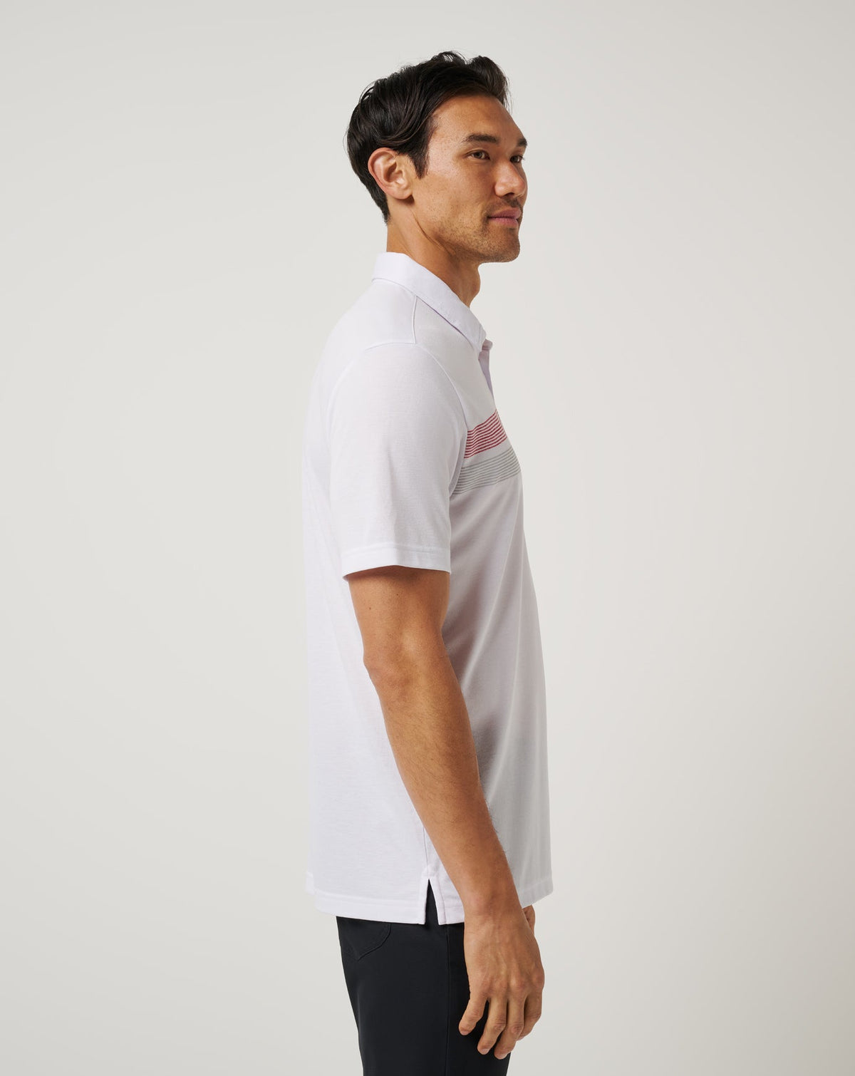 TravisMathew | Alabama Top Recruit Polo - White/Crimson