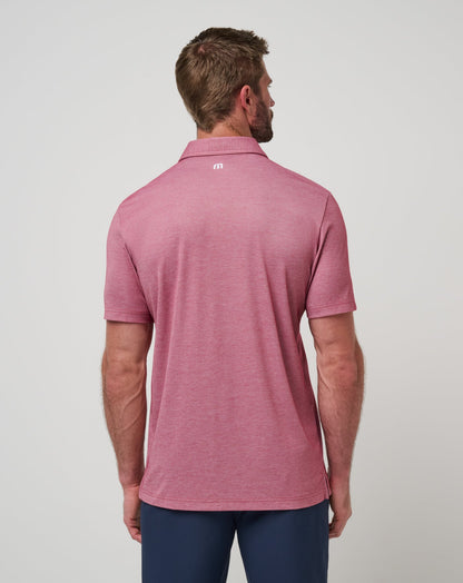 TravisMathew | Mississippi School Pride Polo - Heather Red
