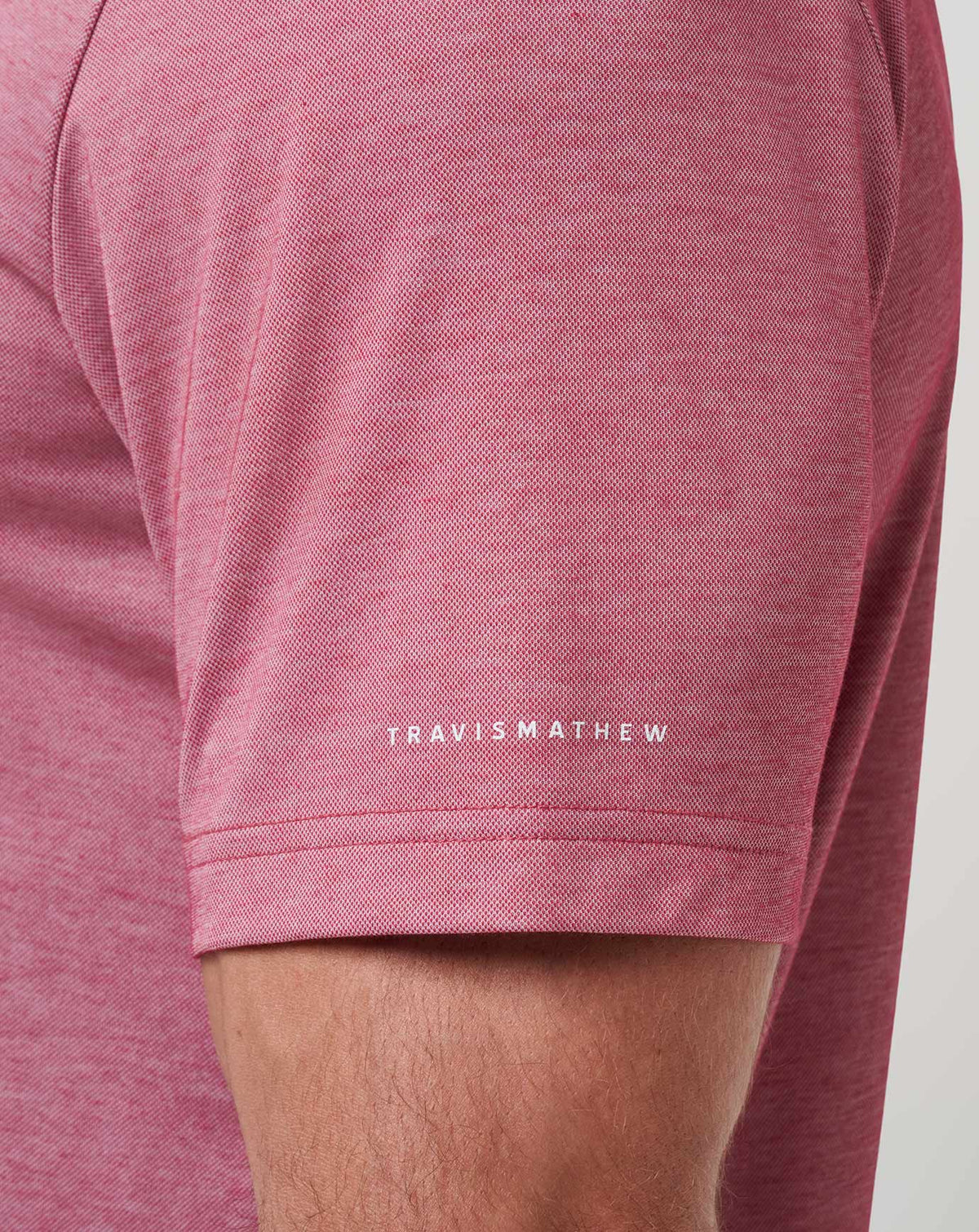 TravisMathew | Mississippi School Pride Polo - Heather Red