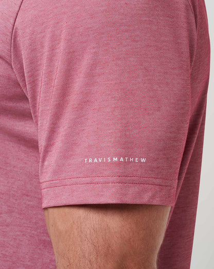 TravisMathew | Mississippi School Pride Polo - Heather Red