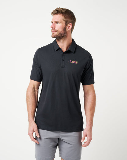 TravisMathew | LSU School Pride Polo - Black