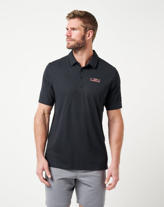 TravisMathew | LSU School Pride Polo - Black