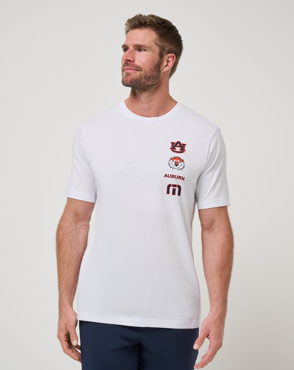 TravisMathew | Auburn Playoffs 2.0 Tee - White