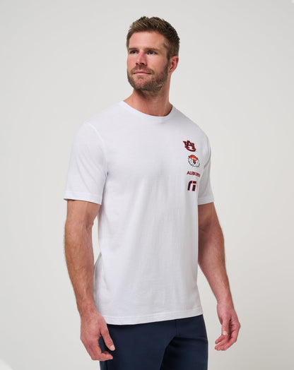 TravisMathew | Auburn Playoffs 2.0 Tee - White