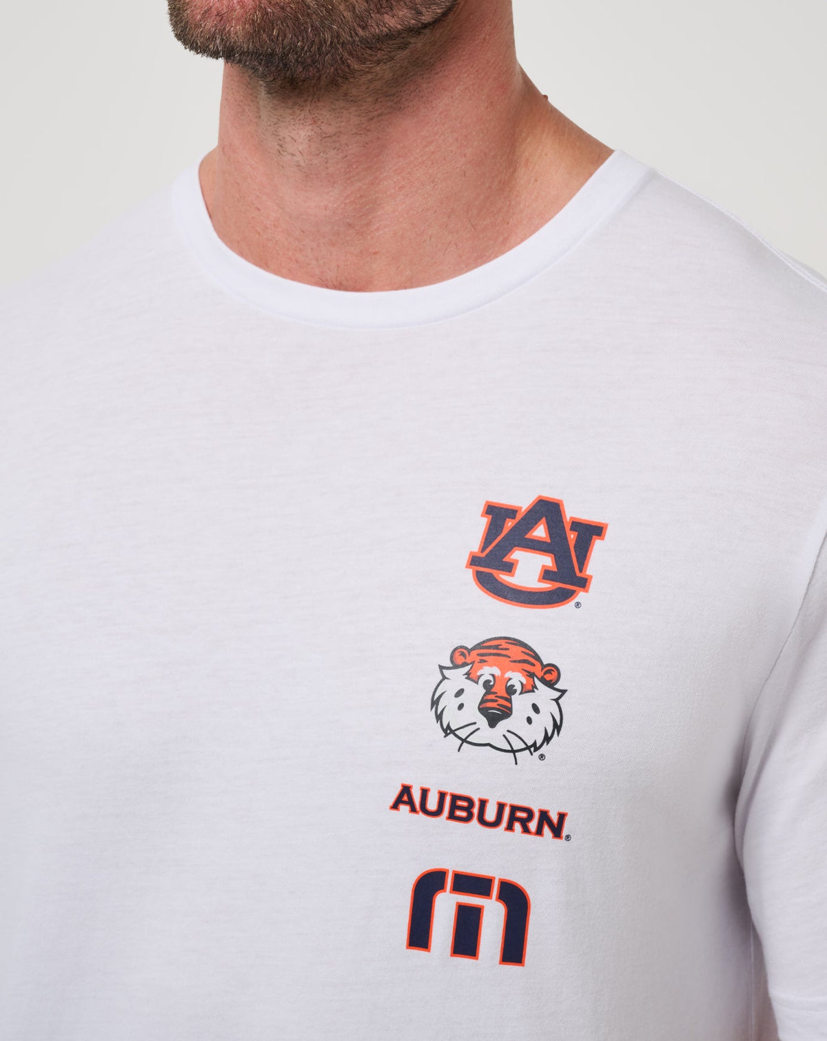TravisMathew | Auburn Playoffs 2.0 Tee - White